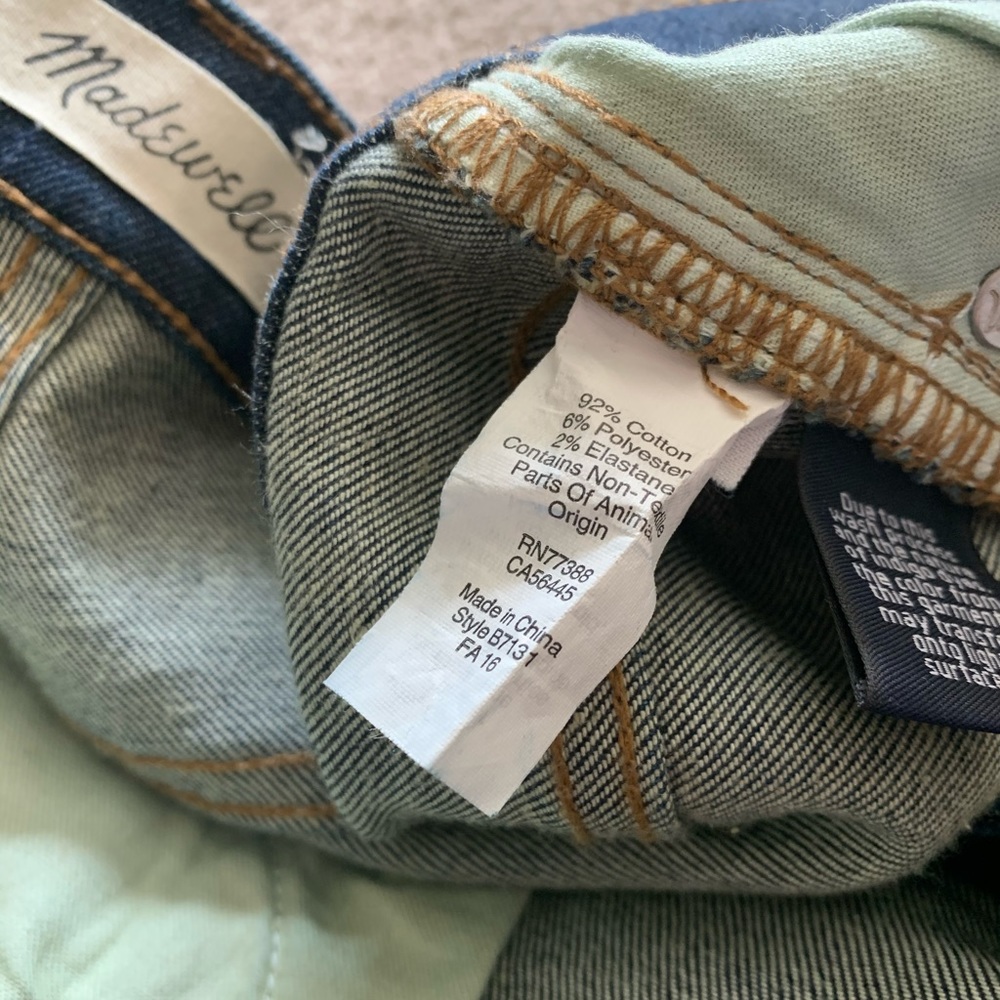 🎉HP🎉MADEWELL 9" High Riser skinny skinny jean - Picture 6 of 6